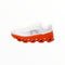 ON CLOUDMONSTER WOMEN'S RUNNING SHOES - white/orange red