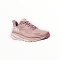 WOMEN HOKA CLIFTON 9 RUNNING SHOES (Pink) - SS23