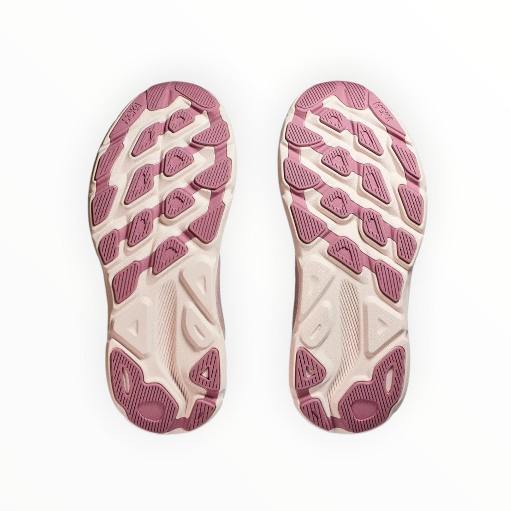 WOMEN HOKA CLIFTON 9 RUNNING SHOES (Pink) - SS23