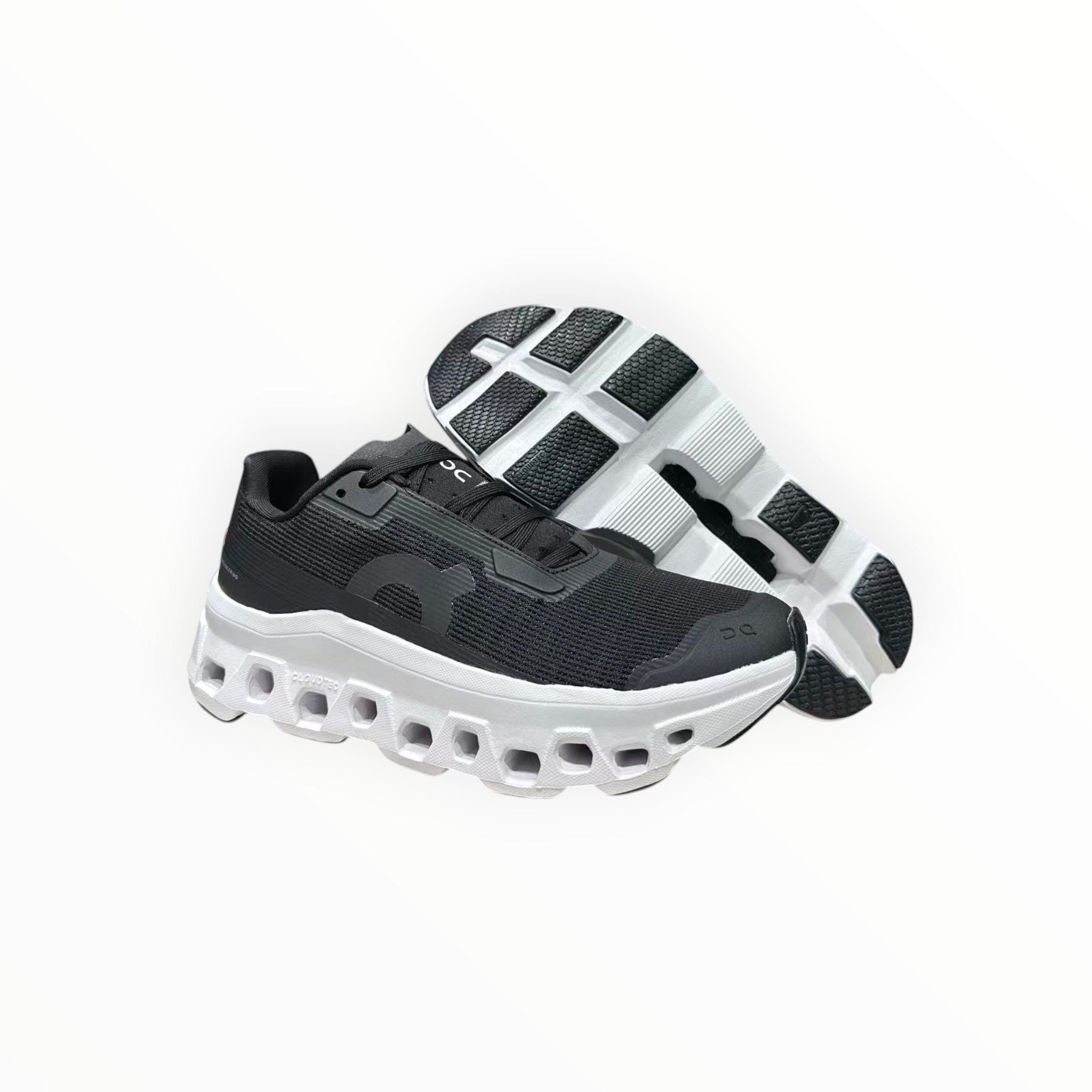 Mens On Running Cloudmonster Void - Black & white
