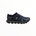Mens On - Cloud 6 Waterproof Shoes Black and Deep Blue