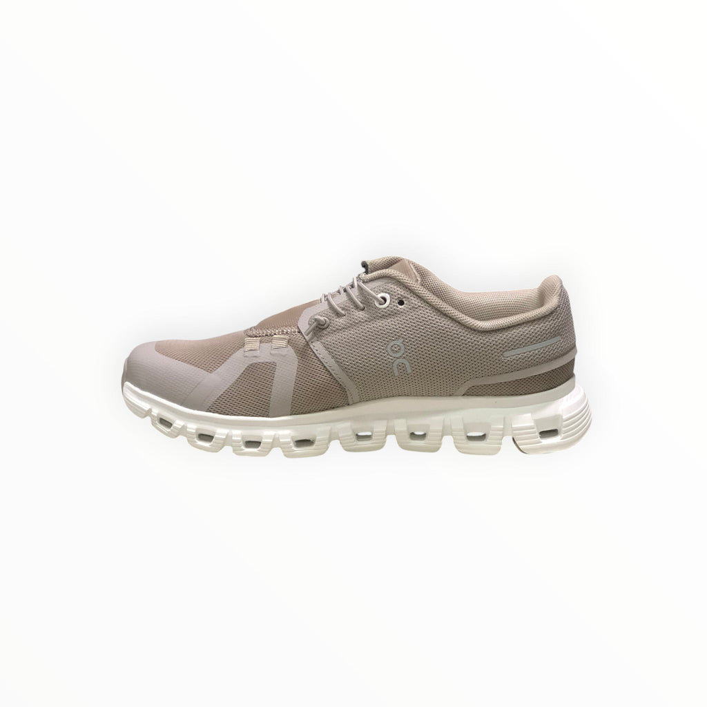 Mens On - Cloud 6 Waterproof Shoes Pearl White & White