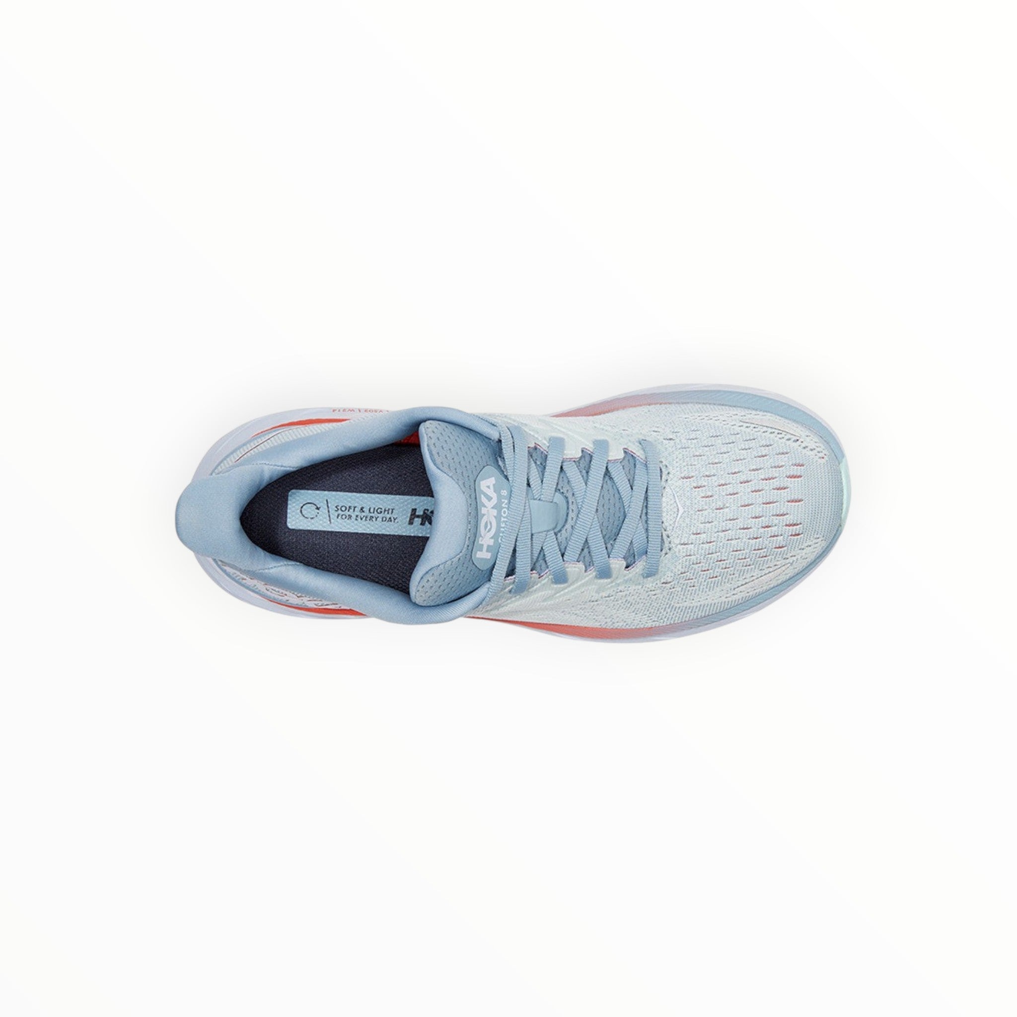 HOKA CLIFTON 8 MEN RUNNING SHOES - Blue Fog/Plein Air