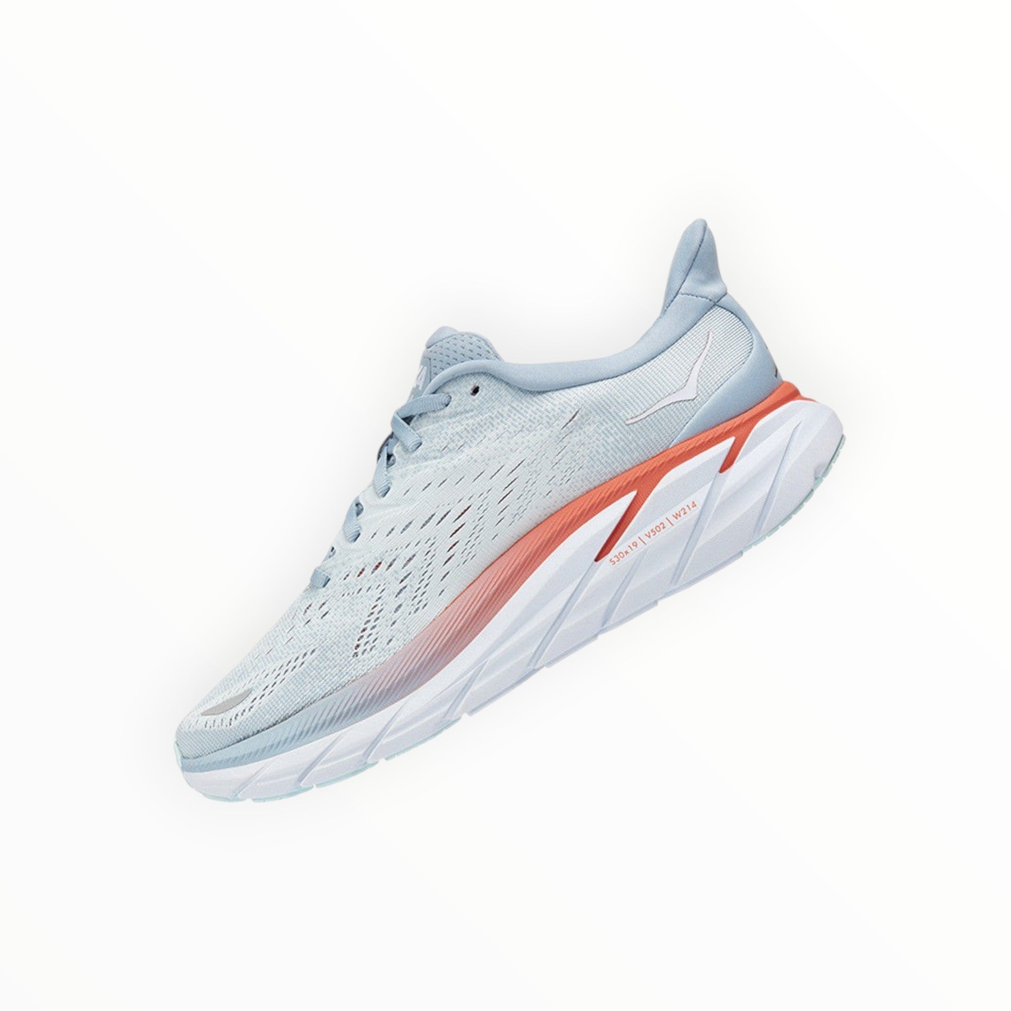 HOKA CLIFTON 8 MEN RUNNING SHOES - Blue Fog/Plein Air