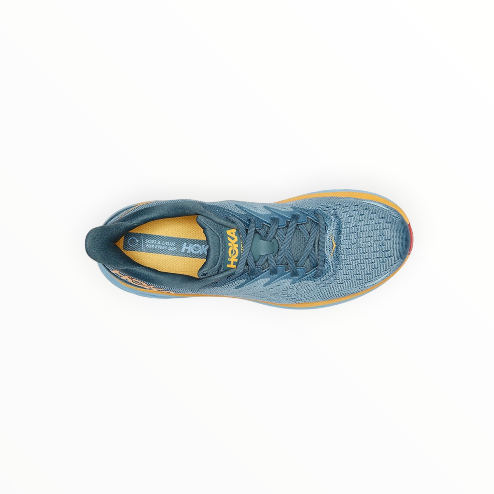 HOKA CLIFTON 8 MEN RUNNING SHOES (MOUNTAIN SPRING)