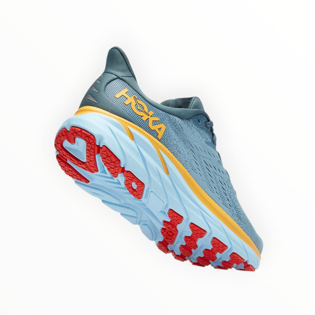 HOKA CLIFTON 8 WOMEN'S RUNNING SHOES (MOUNTAIN SPRING)