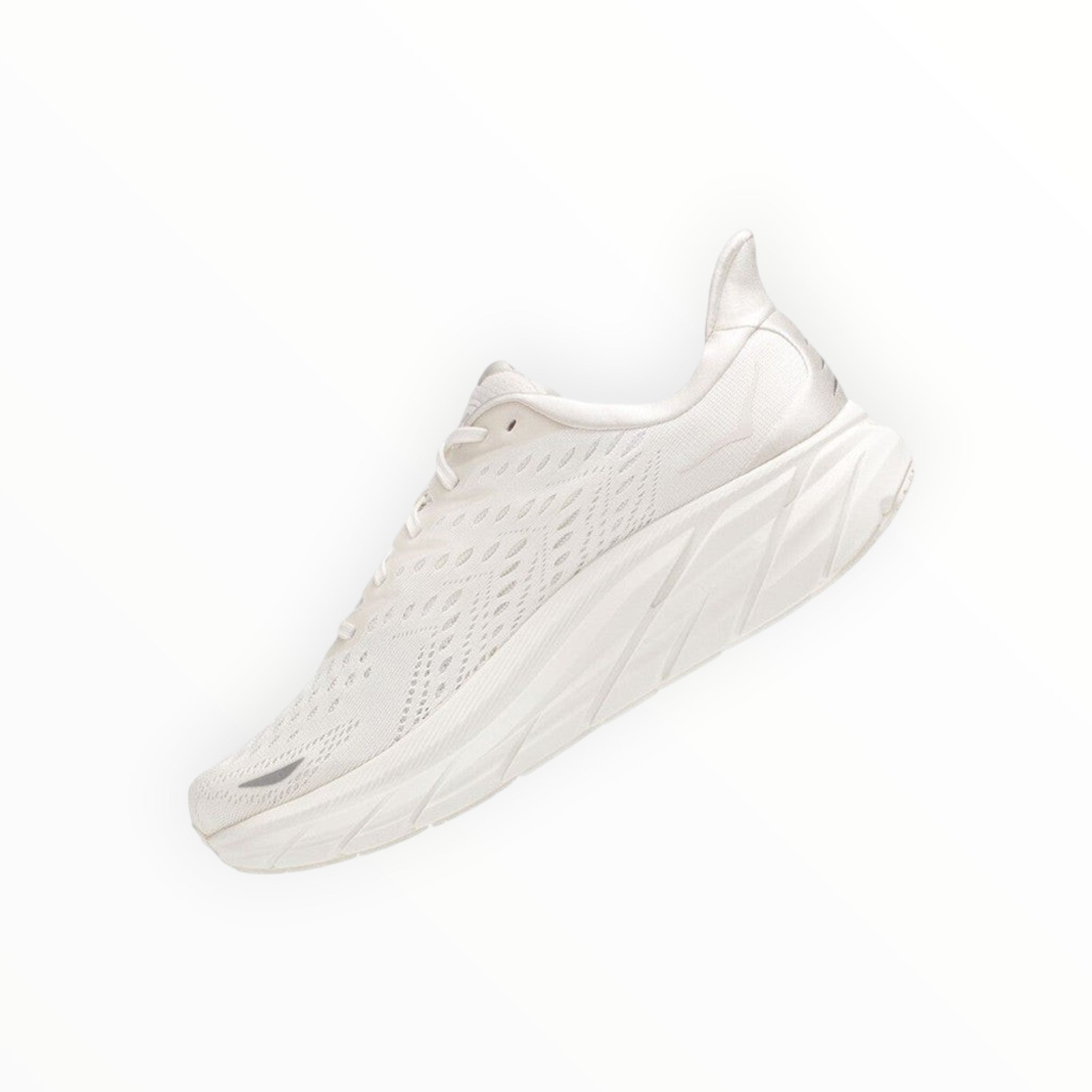 HOKA CLIFTON 8 MEN RUNNING SHOES (White)