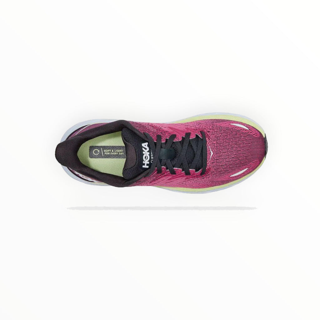 HOKA CLIFTON 8 MEN RUNNING SHOES - Blue Graphite/Ibis Rose
