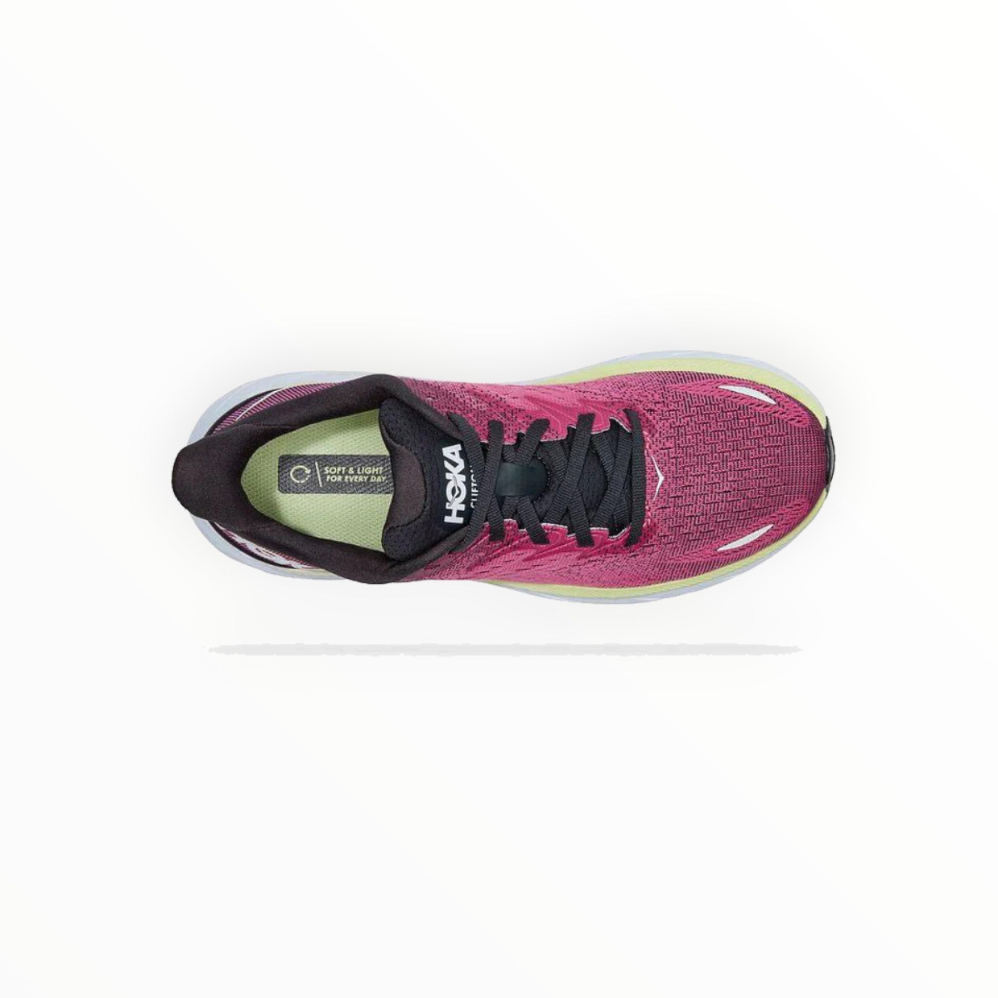 HOKA CLIFTON 8 WOMEN'S RUNNING SHOES - Blue Graphite/Ibis Rose