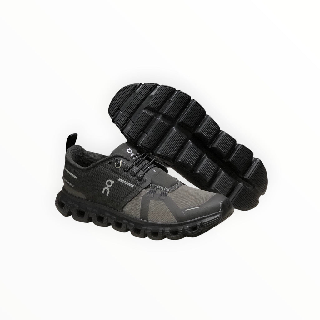 Mens On - Cloud 6 Waterproof Shoes Black & Gray