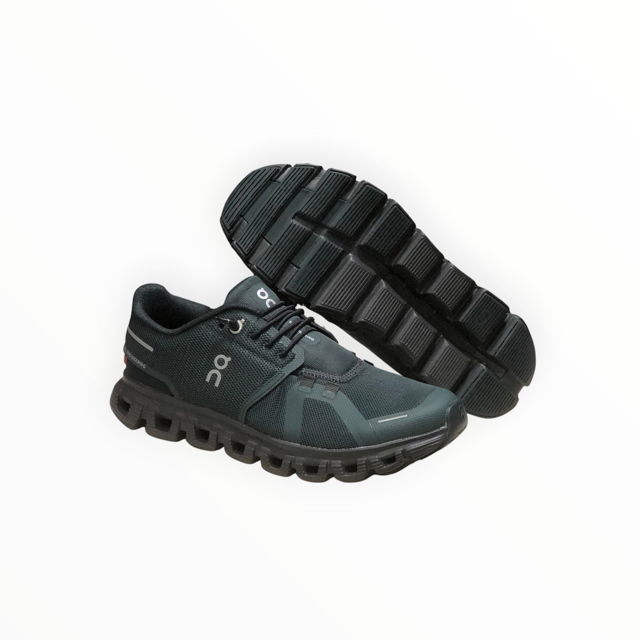 Mens On - Cloud 6 Waterproof Shoes Green