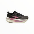 EWW Sports Shoes Glycerin Max 2 men's black running shoes with pink accents and thick white cushioning.