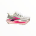 EWW Sports Shoes Glycerin Max 2 men's running shoes in grey with pink and purple accents, featuring plush cushioning and a smooth stride.