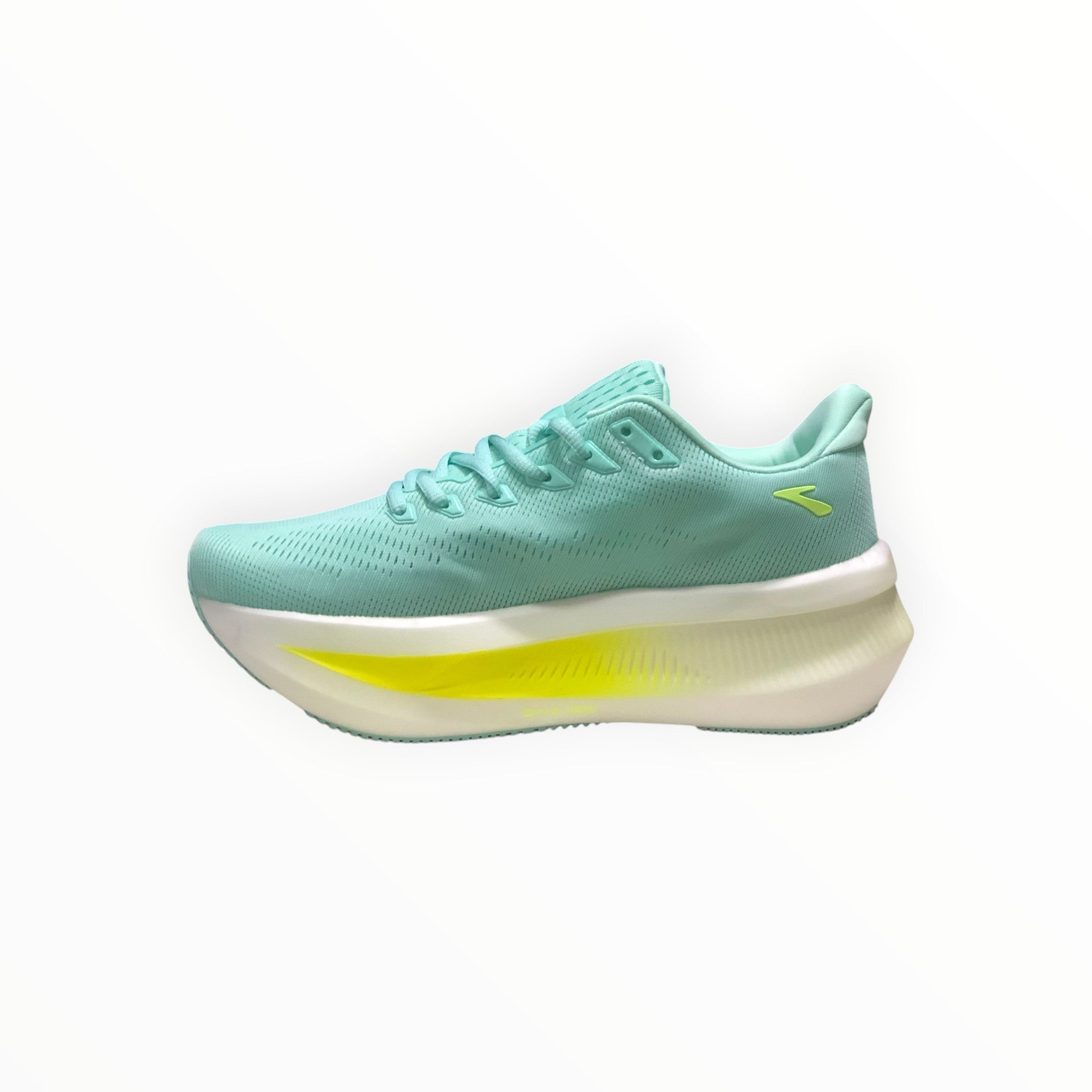 EWW Sports Shoes Glycerin Max 2 men's green running shoes with plush cushioning and a smooth GlideRoll™ Rocker.