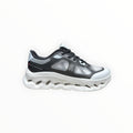 EWW Sports Shoes black and white On Cloudtilt Remix running shoes with see-through upper and unique CloudTec Phase cushioning.